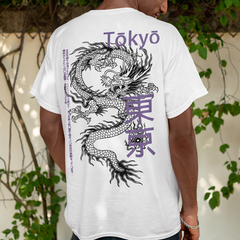 Camiseta Masculina Dragão Tokyo Japão