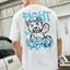 Camiseta Básica Unissex Bear Fight Trust Hard