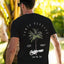Camiseta Básica Unissex Santa Barbara California Surf the Sun