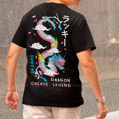 Camiseta Básica Create Dragon Legends Japão