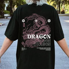 Camiseta Básica Feminina Dragon Dance Legendary