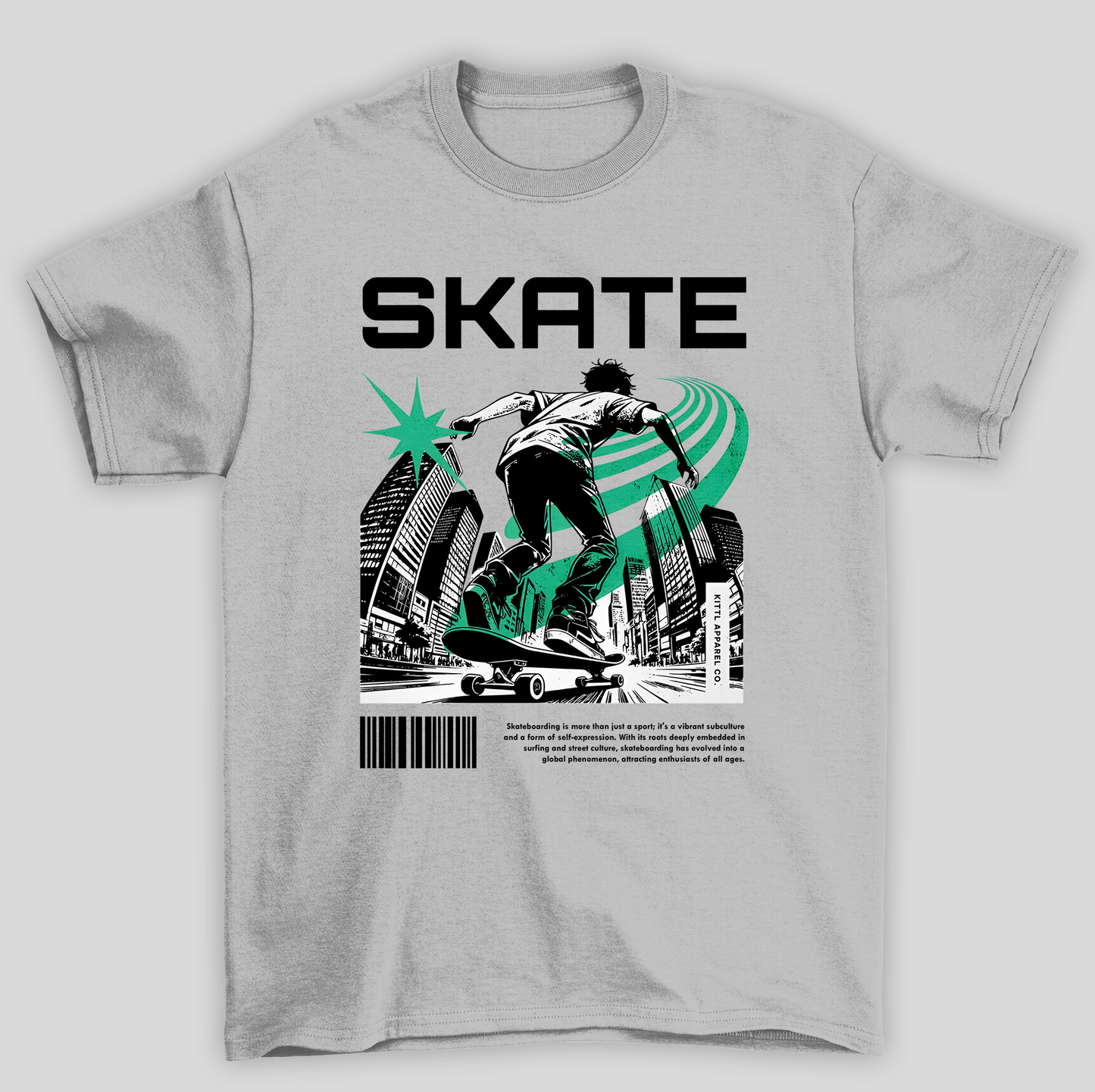 Camiseta Básica Unissex Skate