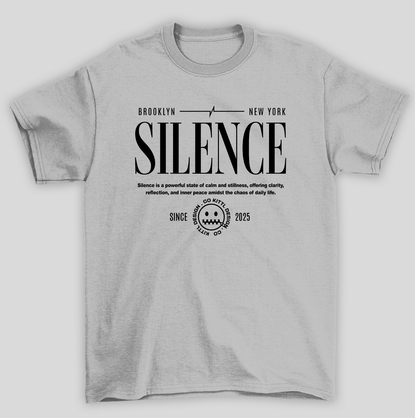 Camiseta Básica Unissex Brooklyn New York Silence