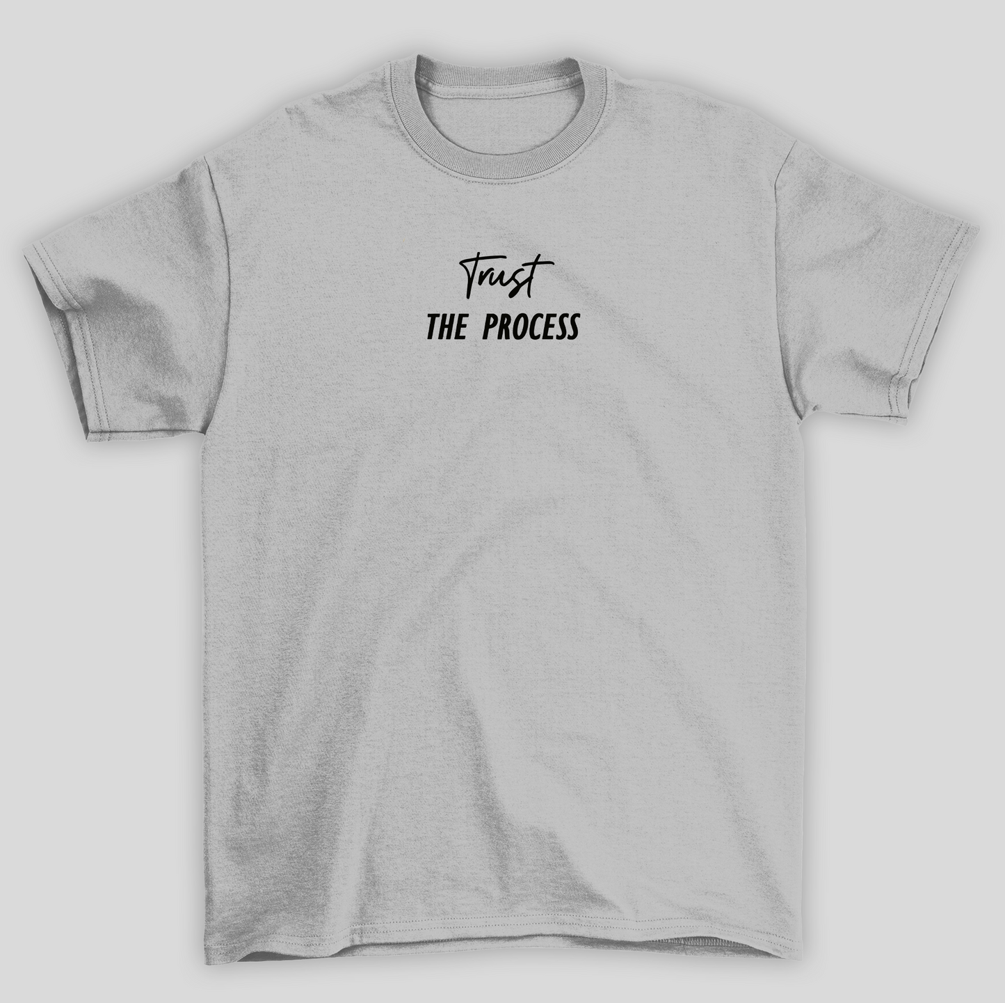 Camiseta Básica Unissex Trust The Process