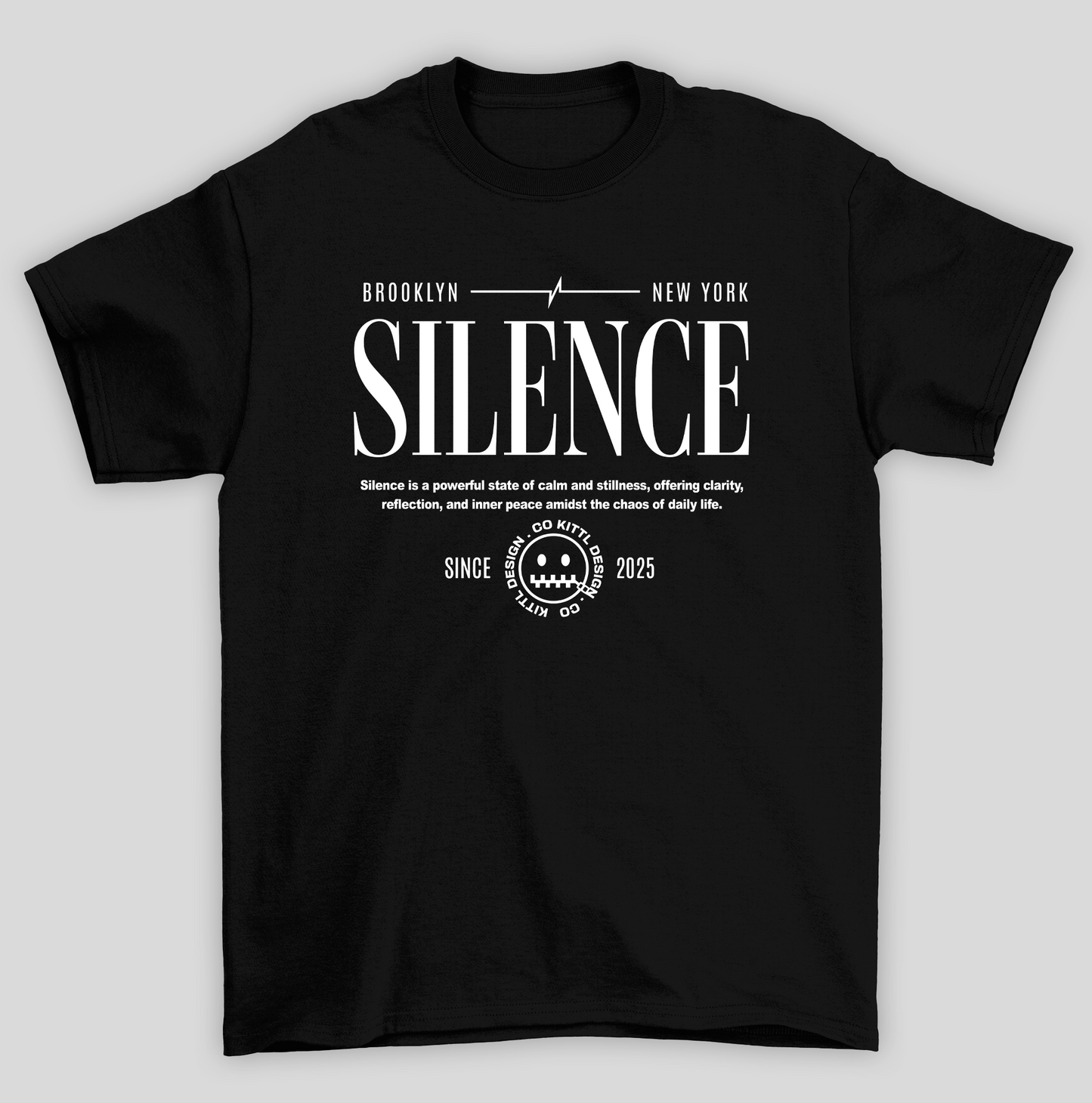 Camiseta Básica Unissex Brooklyn New York Silence