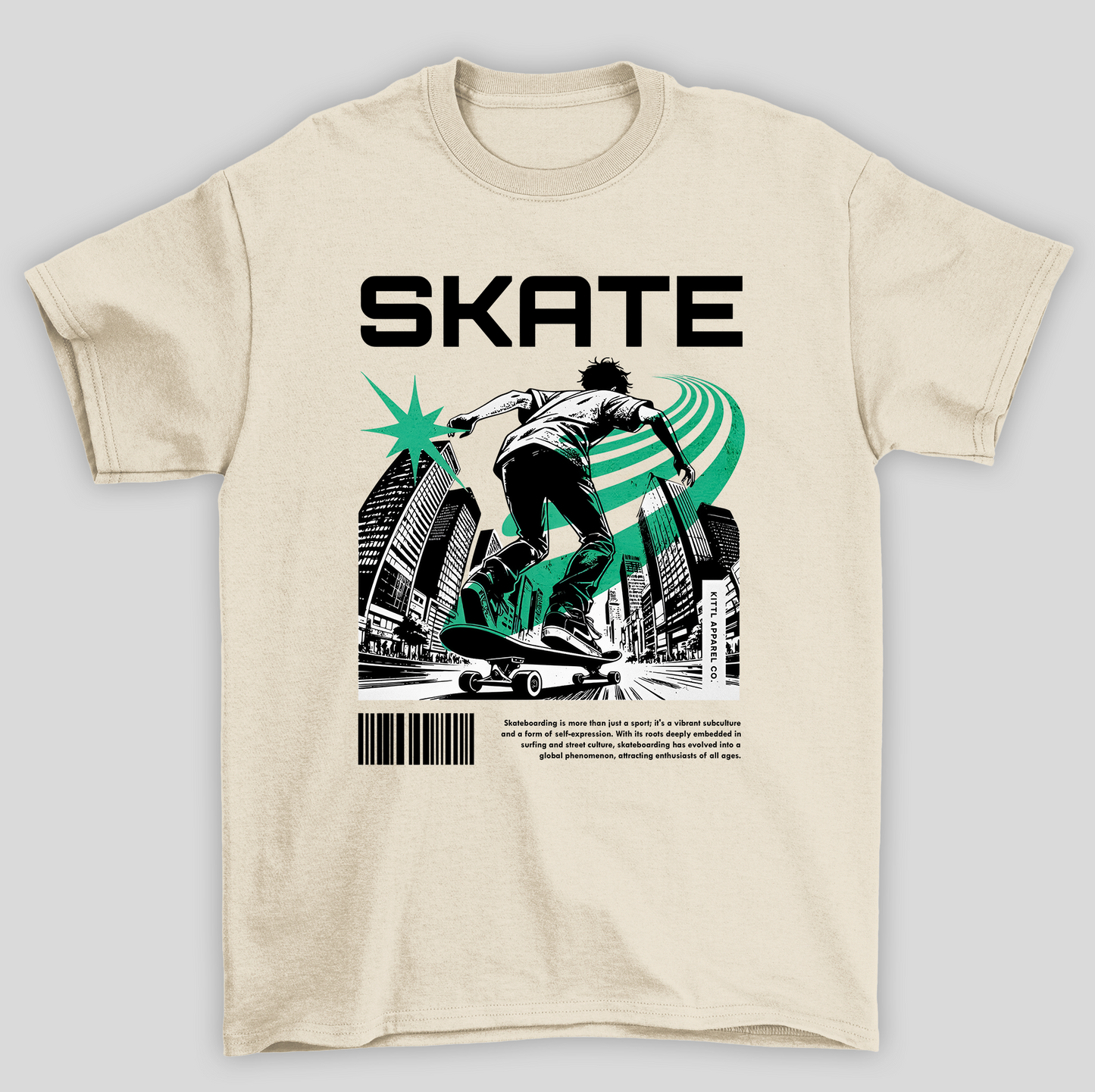 Camiseta Básica Unissex Skate