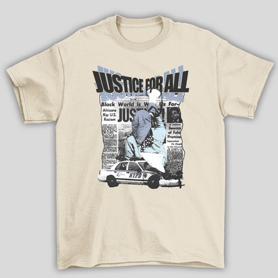 Camiseta Básica Unissex Justice for all