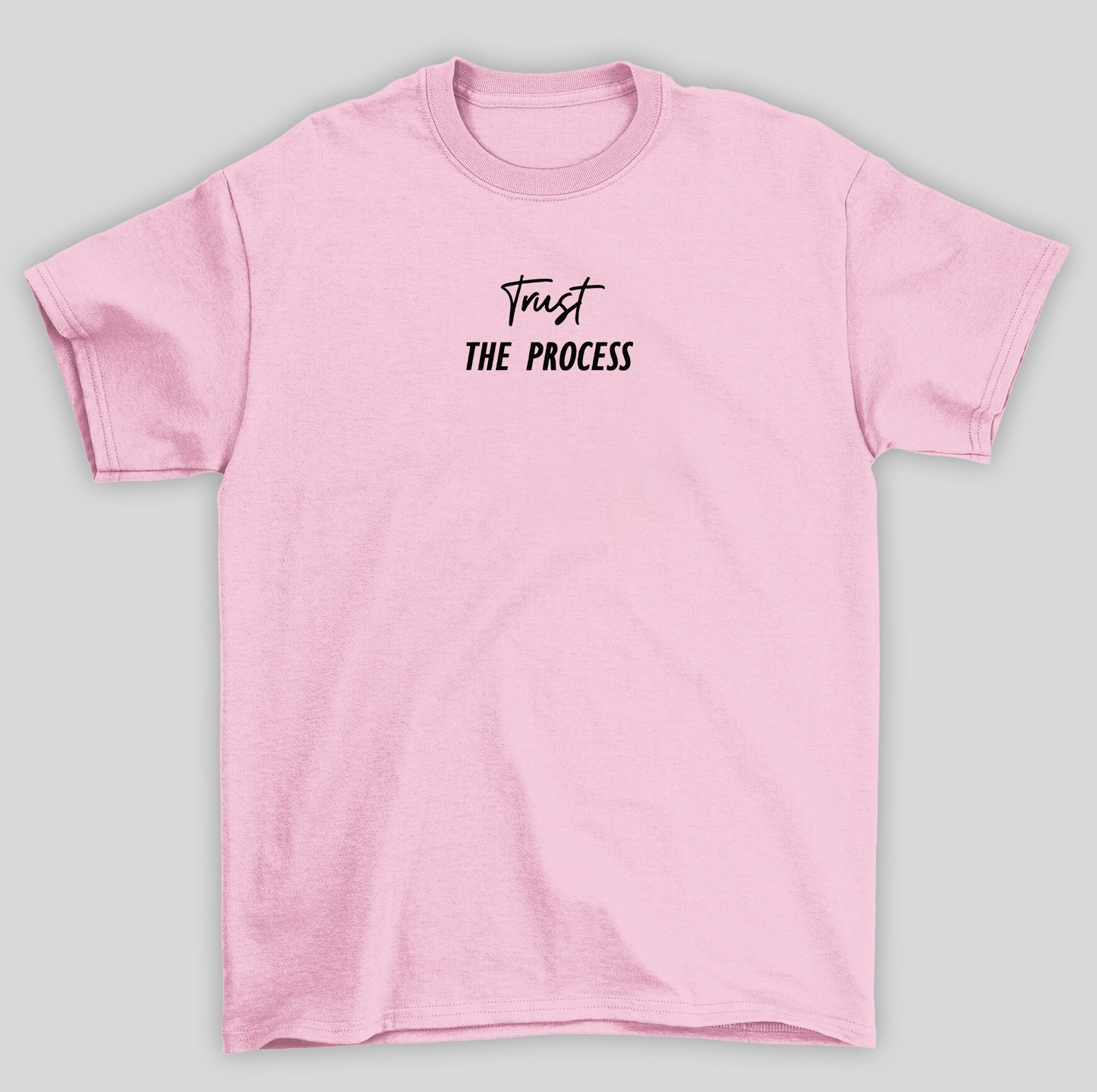 Camiseta Básica Unissex Trust The Process