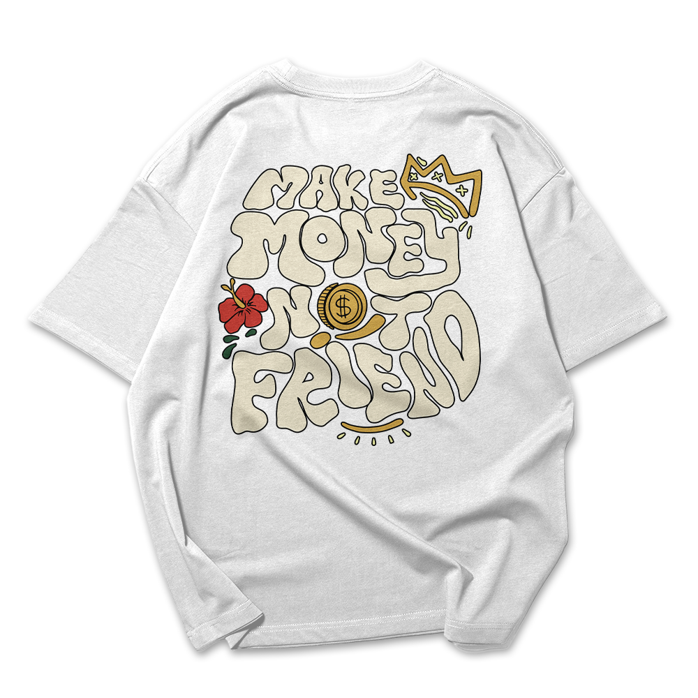 Camiseta Oversized Make Money