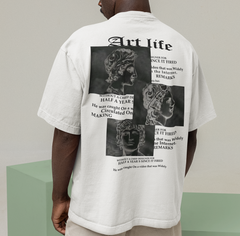 Camiseta Oversized Art Life