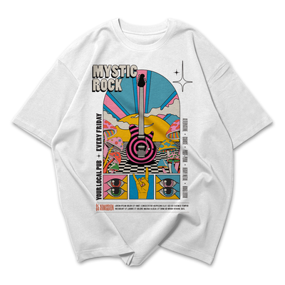 Camiseta Oversized Mystic Rock