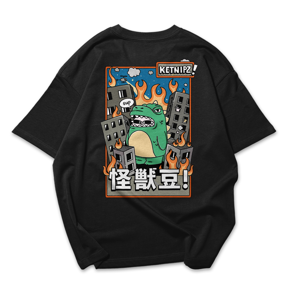 Camiseta Oversized Cutezilla