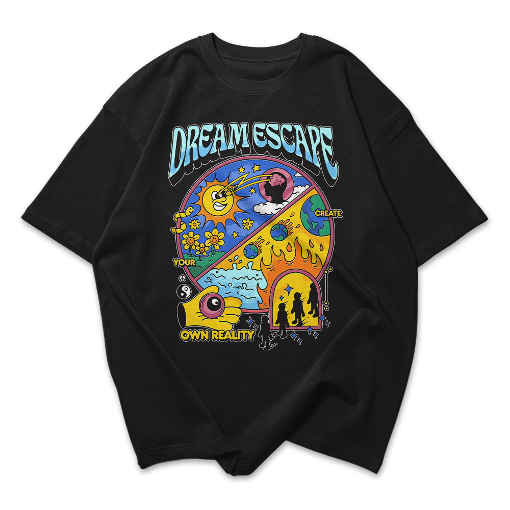 Camiseta Oversized Dream Scape