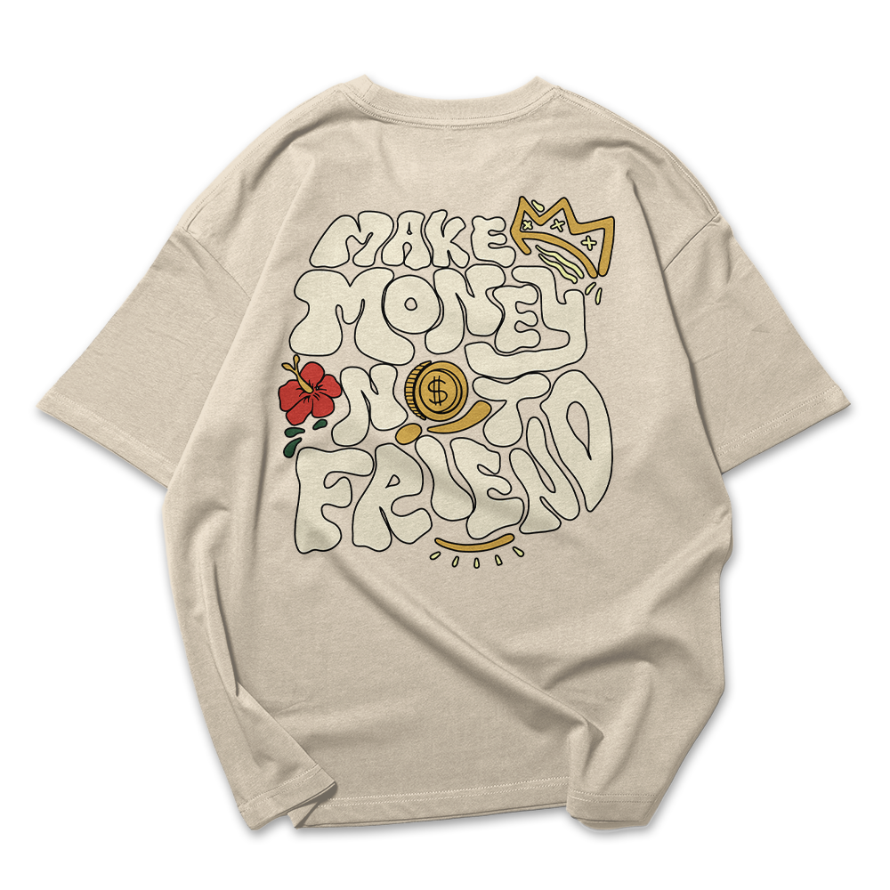 Camiseta Oversized Make Money