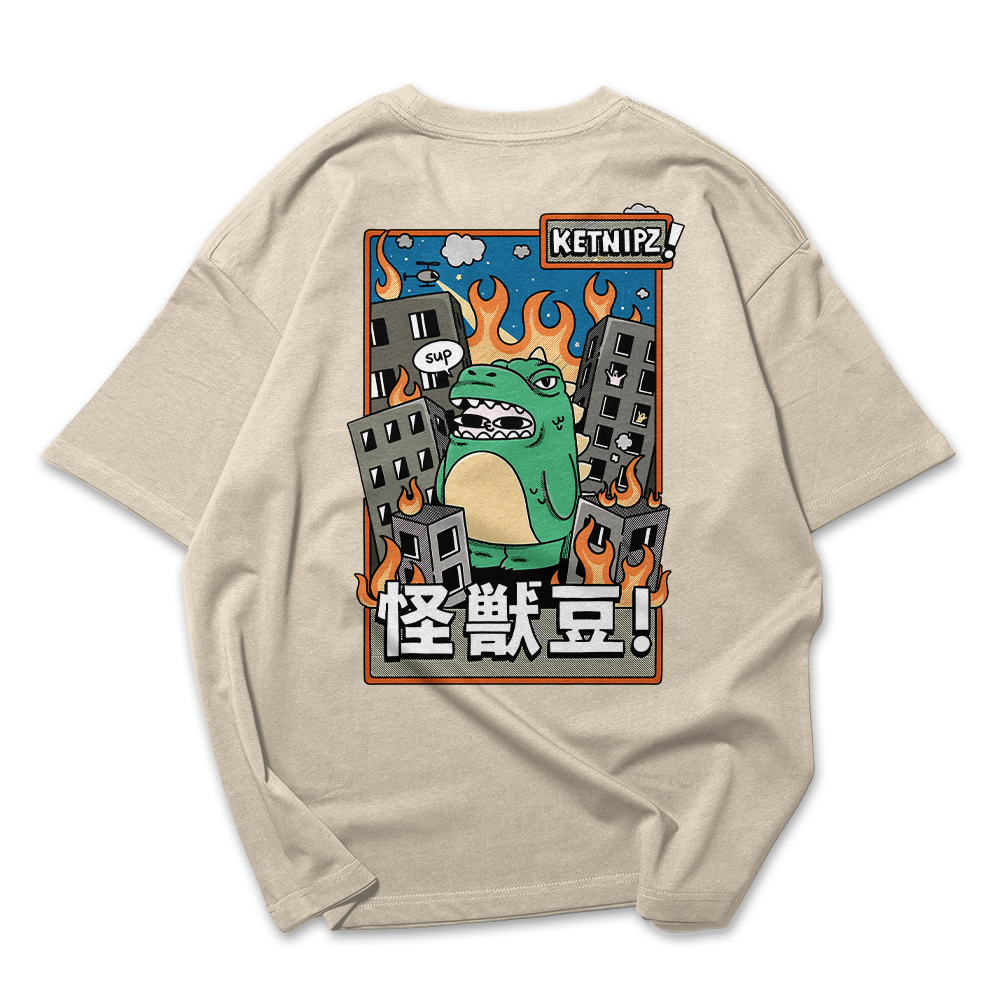 Camiseta Oversized Cutezilla