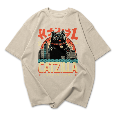 Camiseta Oversized Catzilla