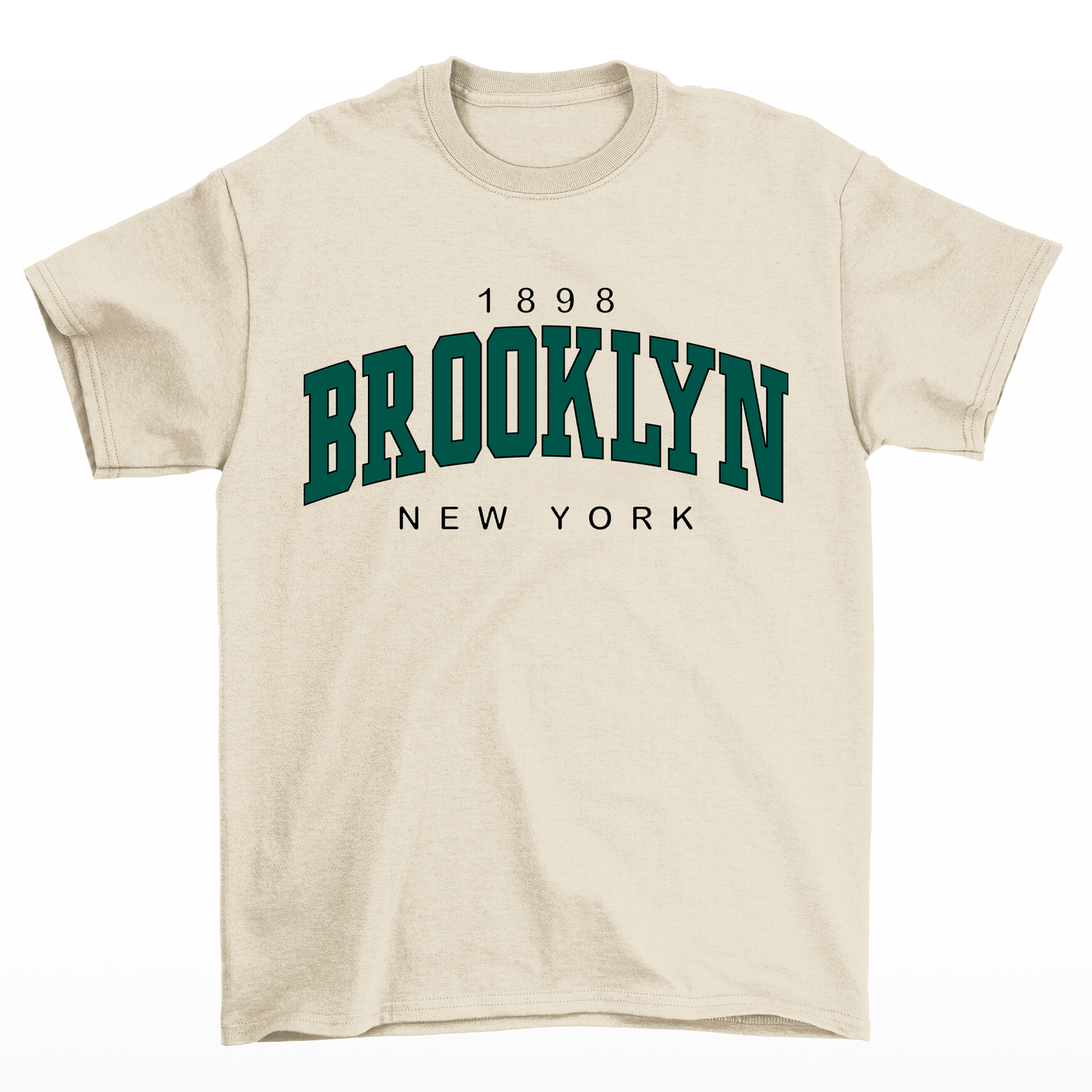 Camiseta feminina Pérola com estampa brooklyn 1898