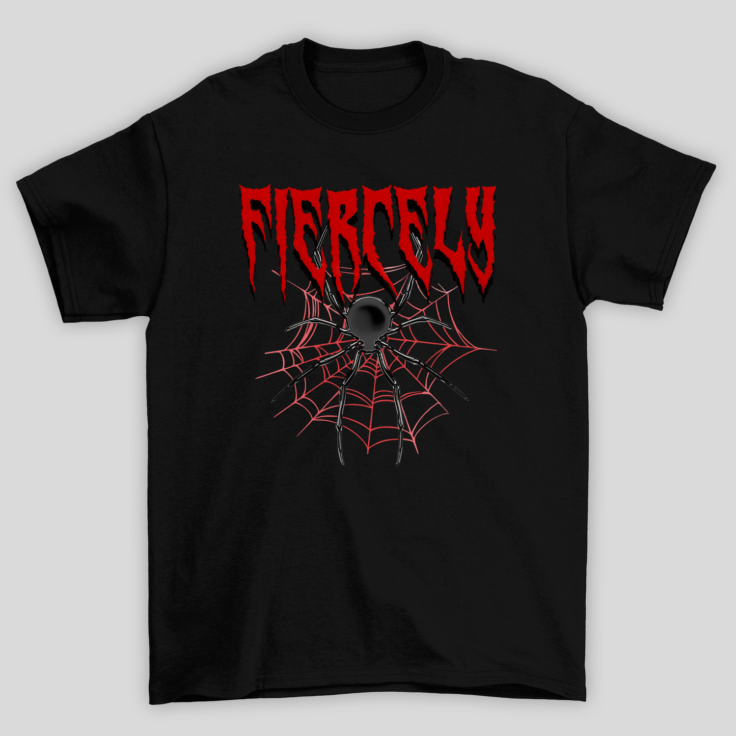 Camiseta Básica Unissex Fierely Aranha