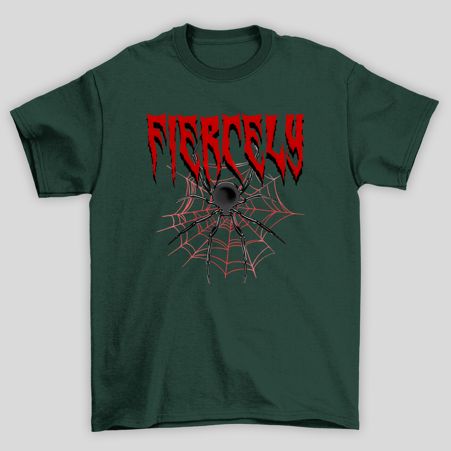 Camiseta Básica Unissex Fierely Aranha