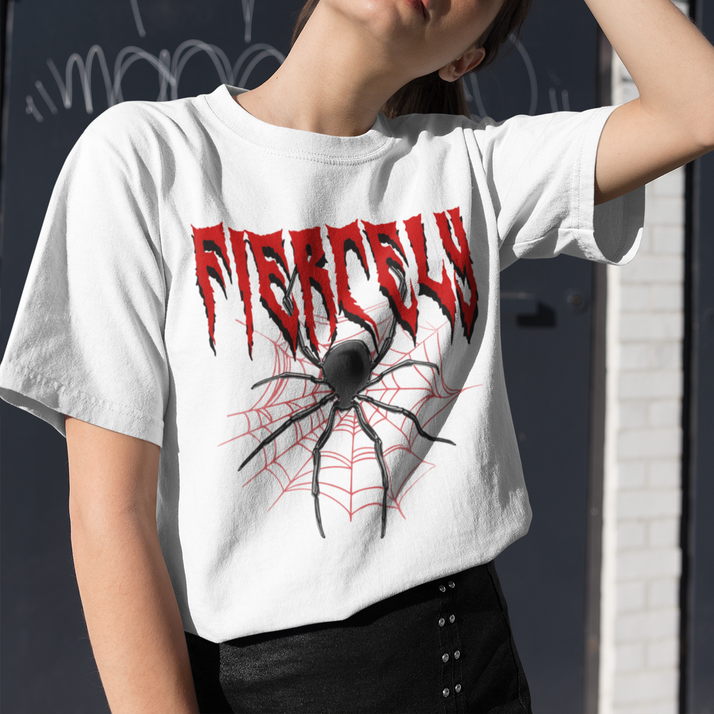 Camiseta Básica Unissex Fierely Aranha