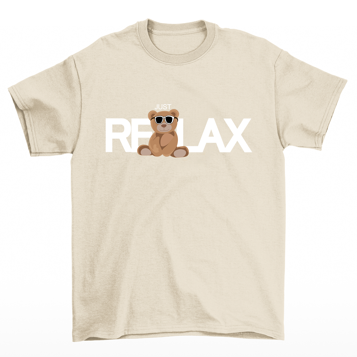 camiseta básica pérola Teddy Bear Relax