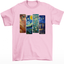 Camiseta Basica Com Colagens  -VAN GOGH ART- Rosa bebe