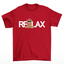 camiseta básica vermelho Teddy Bear Relax