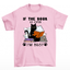 Camiseta Básica If the Book is Open Cat- Rosa bebe