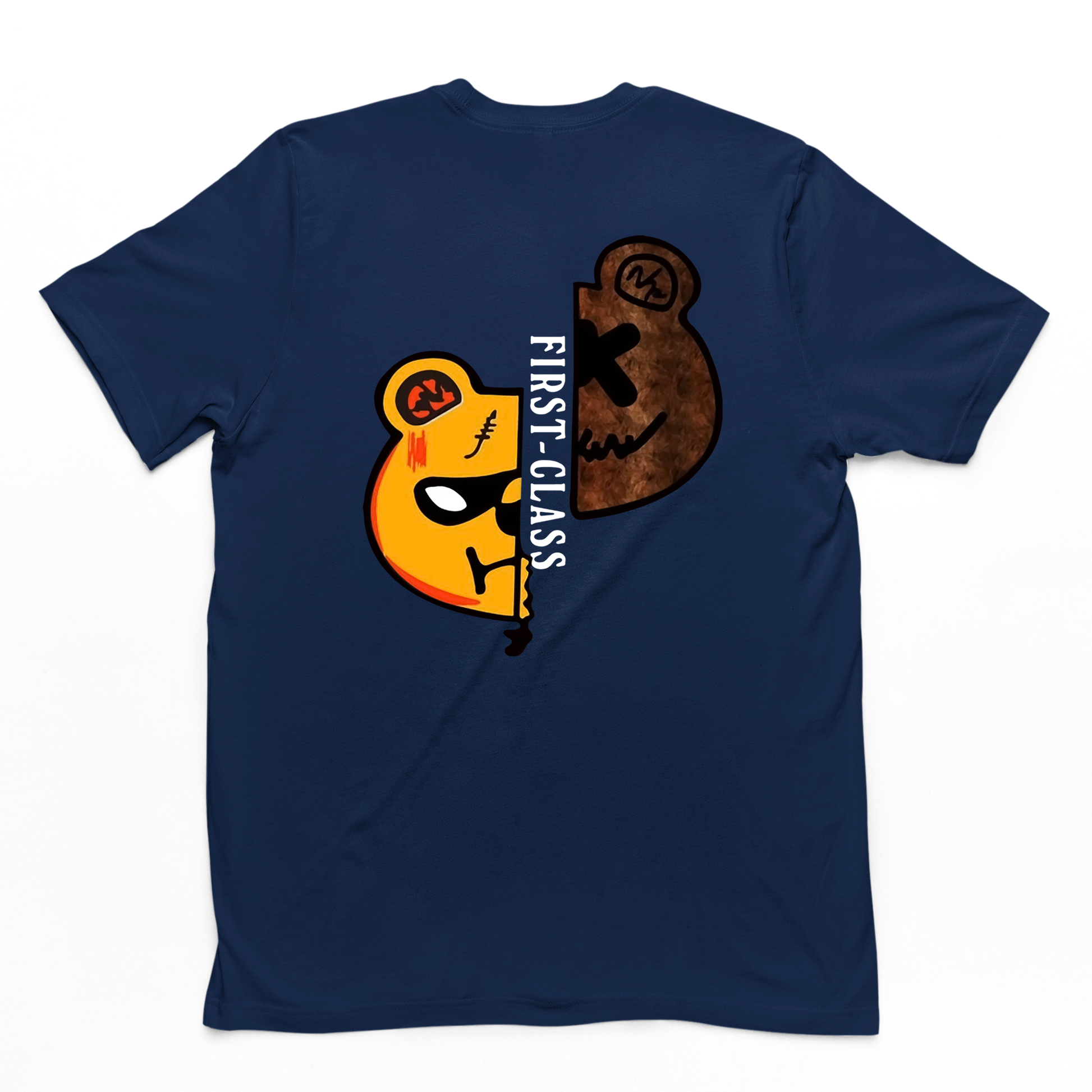 Camiseta Masculina Bear First Class - Azul Marinho