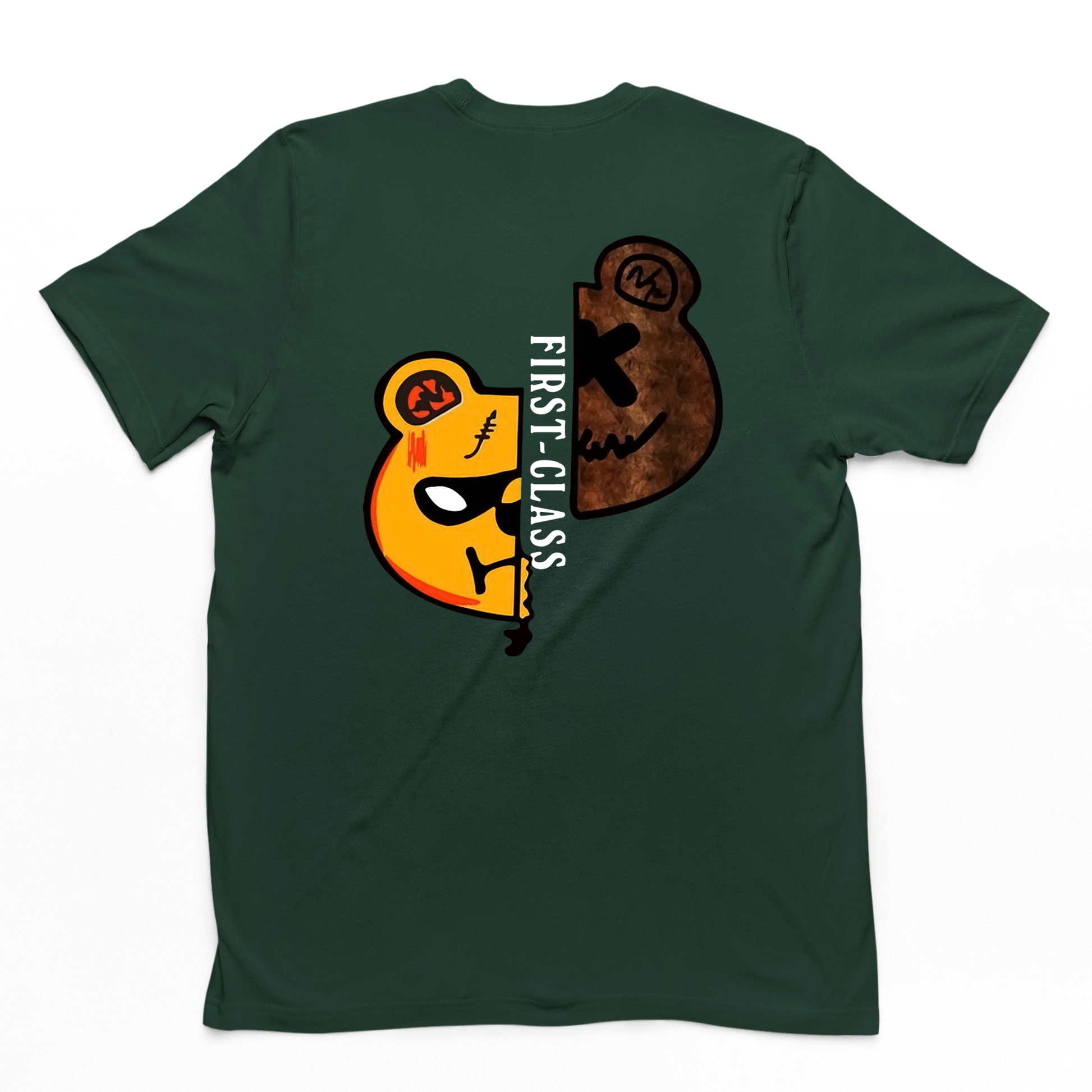 Camiseta Masculina Bear First Class - Verde