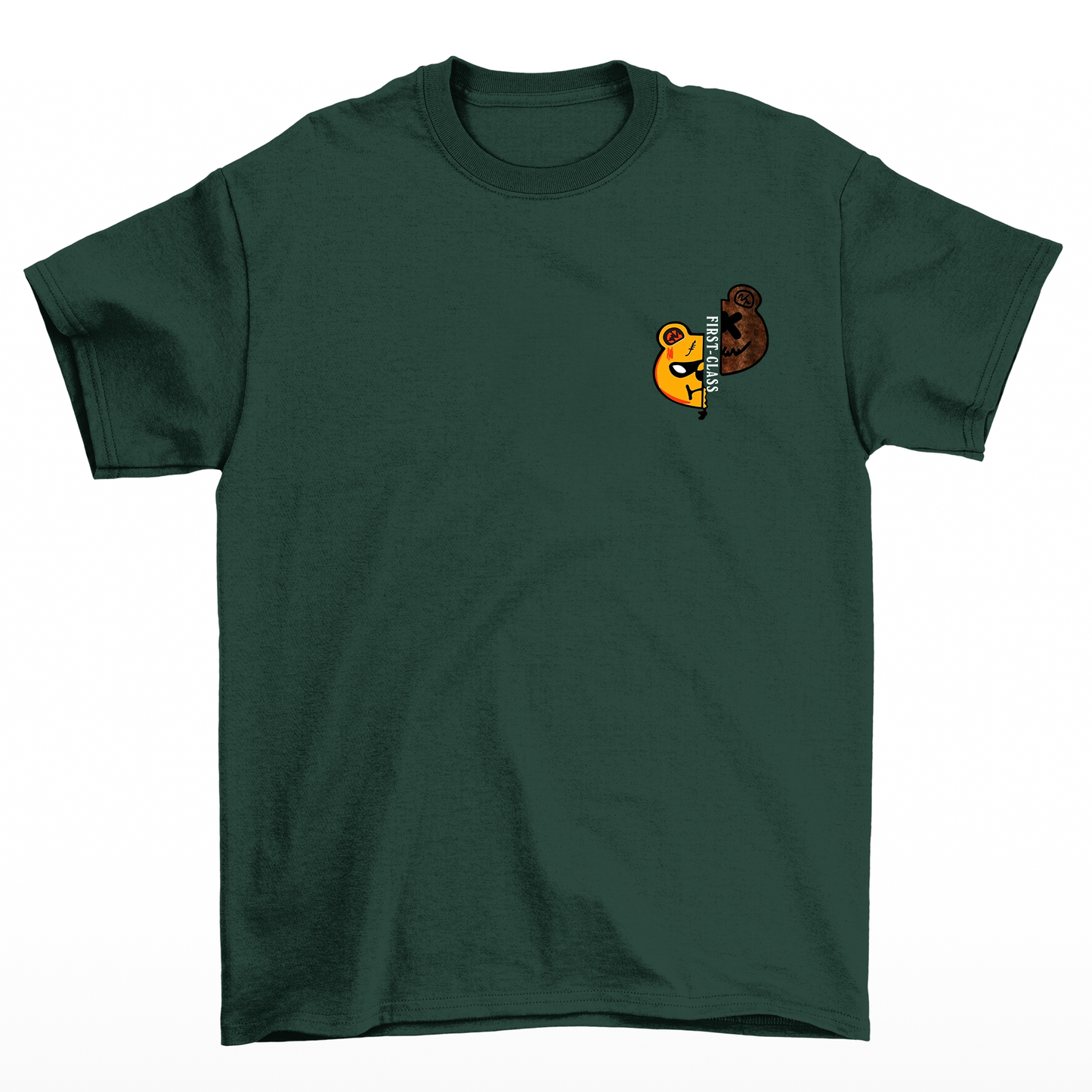 Camiseta Masculina Bear First Class - Verde