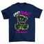 camiseta basica azul marinho estampa ursinho can't bear anymore