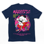 Camiseta rosa Básica Com Estampa Panda Pixador