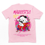 Camiseta rosa Básica Com Estampa Panda Pixador