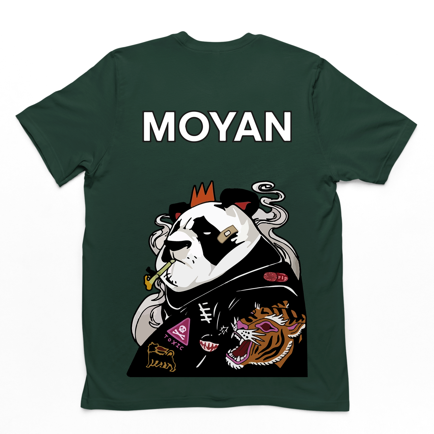 Camiseta Básica Moyan King Panda