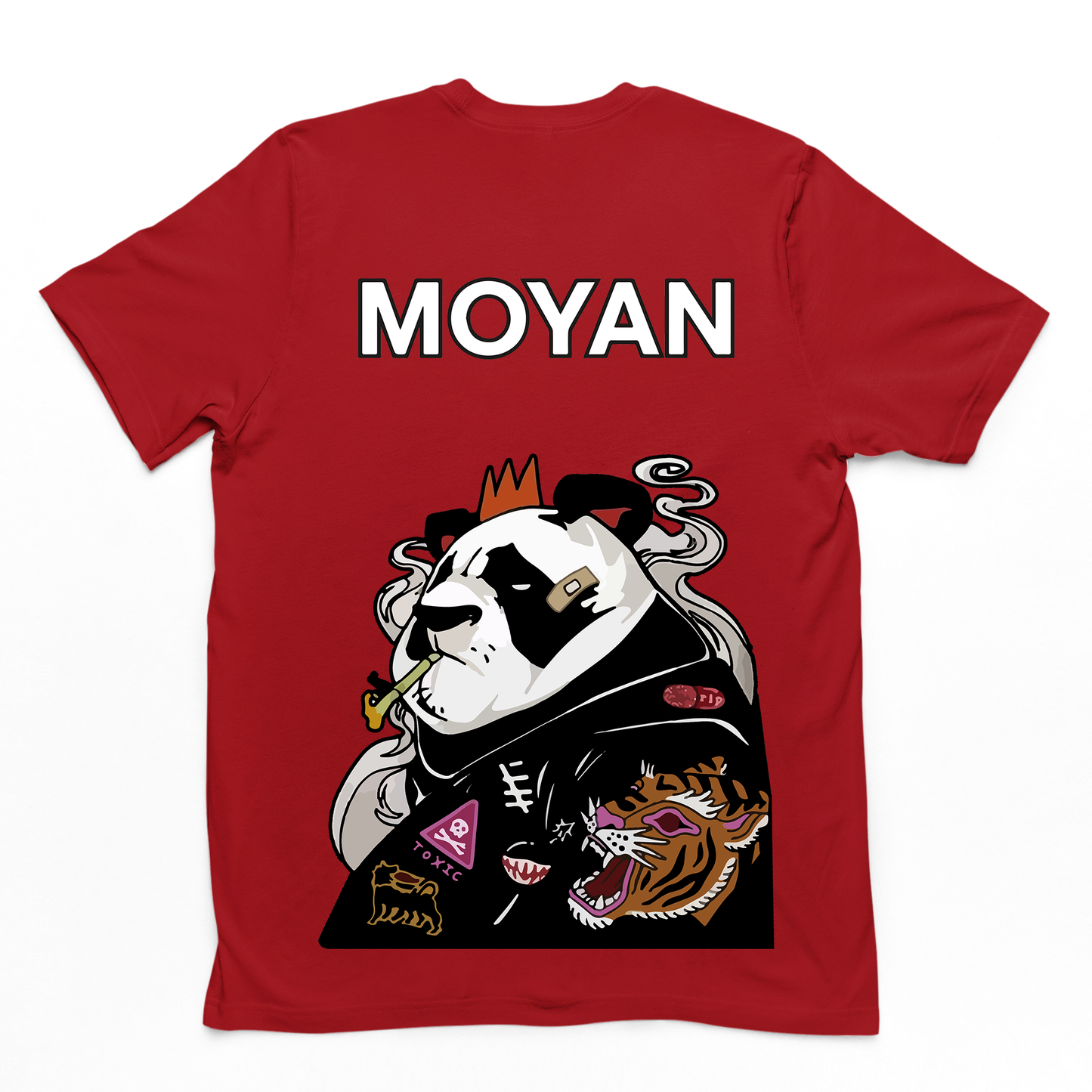 Camiseta Básica Moyan King Panda