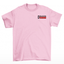 Camiseta streetwear rosa frente Dragão lead the trend quadrinho vogue