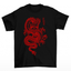 Camiseta Básica Unissex Red Dragon - Preto