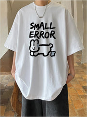 Camiseta Básica Unissex Small Error Bunny Fart