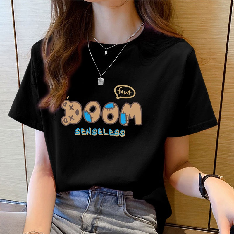 Camiseta Básica Com Estampa Boom Ursinho