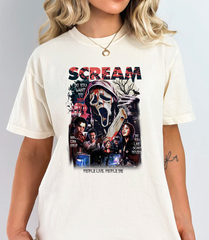 Camiseta Básica Halloween Scream