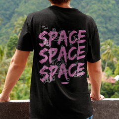 Camiseta Básica Space Space Bear