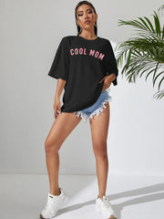 Camiseta Básica Feminina Cool Mom