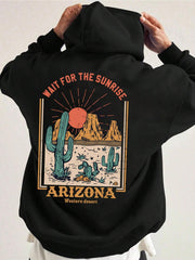 Moletom Com Capuz Unissex Wait For The Sunrise Arizona