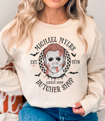 Moletom Gola Redonda Michael Myers Butcher Shop