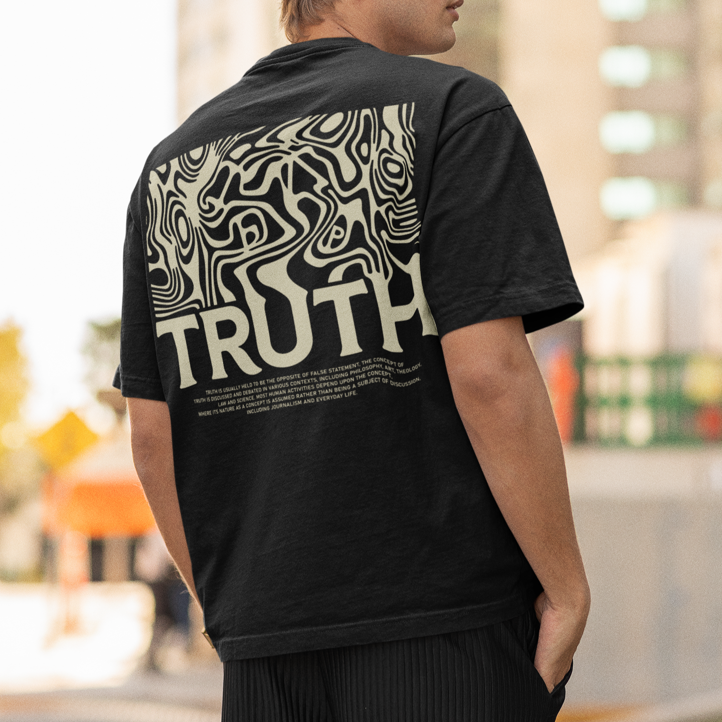 Camiseta Básica Unissex Be Truth To Yourself