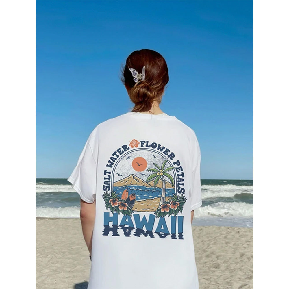 Camiseta Feminina Salt Water Hawaii