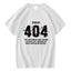 Camiseta Básica Error 404