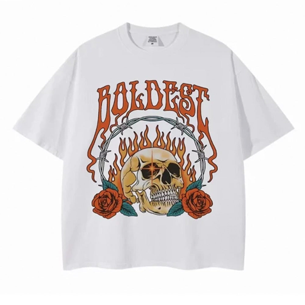 Camiseta Infantil Boldest Skull