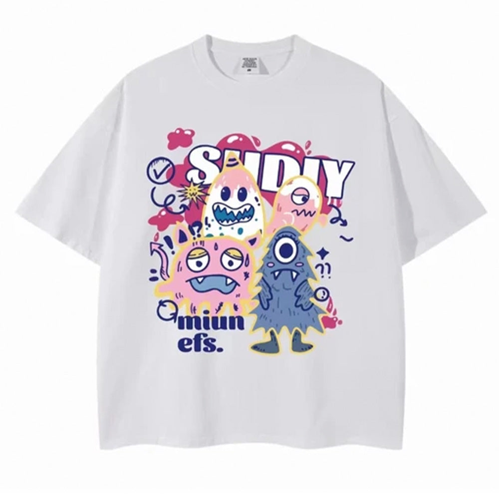 Camiseta Infantil Sudiy Monsters